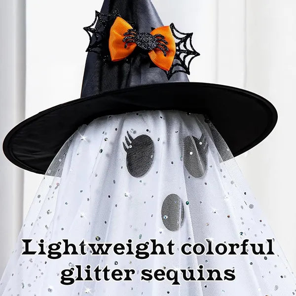 2Packs Halloween Decorations Outdoor,Halloweens Party Decoration Indoor,Spooky Ghost With Remote Control String Lights,Halloween-Ghost Lights For Porches Yards Gardens Lawn