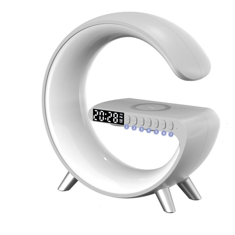 Galaxy Star Lamp LED night light with Bluetooth speaker, wireless charger, and app control, ideal for bedroom home decor.